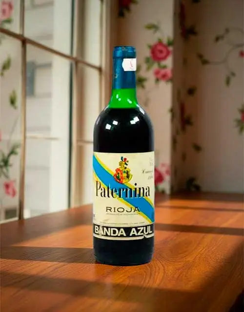 Paternina Banda Azul 1996 - Venta de vinos antiguos Paternina Banda Azul 1996