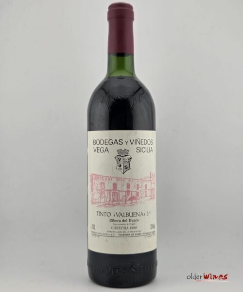Vega Sicilia Valbuena 5 año 1989