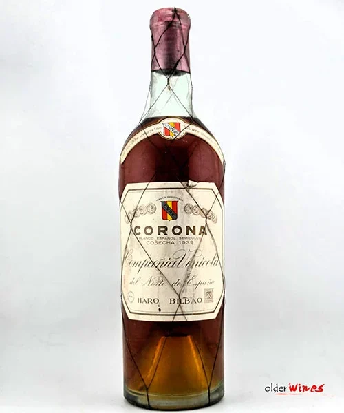 Corona Cvne 1939 - Venta de vinos antiguos Vino Corona Cvne 1939