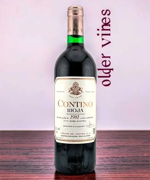 Rioja Contino Reserva 1981 - Venta de vinos antiguos Rioja Contino Reserva 1981