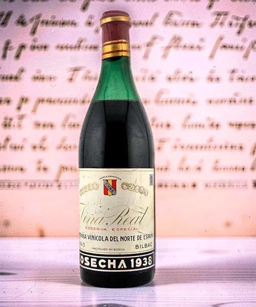 Vina Real Reserva Especial Cvne 1938 - Venta de vinos antiguos Viña Real Reserva Especial Cvne 1938
