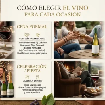 Cómo elegir el vino adecuado para cada ocasión