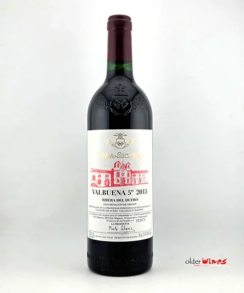 Vega Sicilia Valbuena 2015 - Venta de vinos antiguos Vino Vega Sicilia Valbuena 2015
