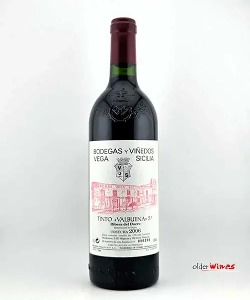 Valbuena 5 ano 2006 - Venta de vinos antiguos Valbuena 5 año 2006