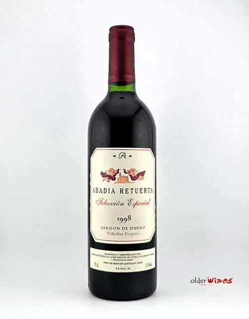 Abadia Retuerta Seleccion Especial 1998 - Venta de vinos antiguos Abadía Retuerta Selección Especial 1998
