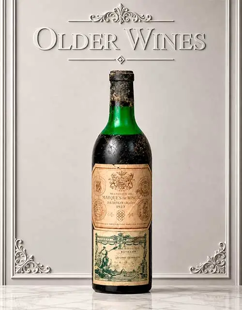 Marques De Riscal Reserva 1923 - Venta de vinos antiguos Marqués De Riscal Reserva 1923