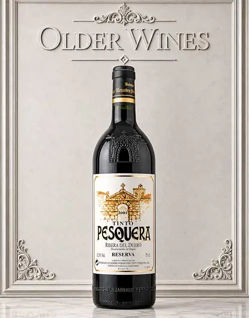 Pesquera Reserva 2001 - Venta de vinos antiguos Pesquera Reserva 2001