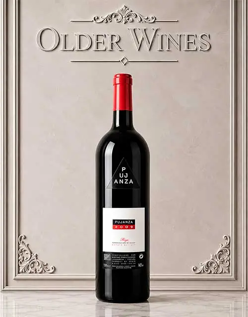 Pujanza 2009 - Venta de vinos antiguos Pujanza 2009