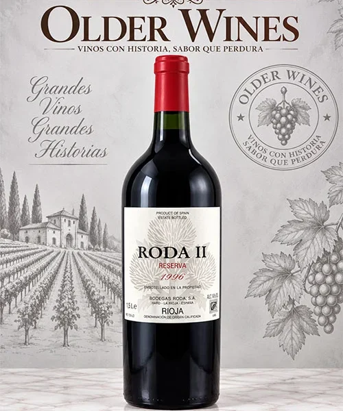 Roda II Reserva 1996 Magnum - Venta de vinos antiguos Roda II Reserva 1996 Magnum