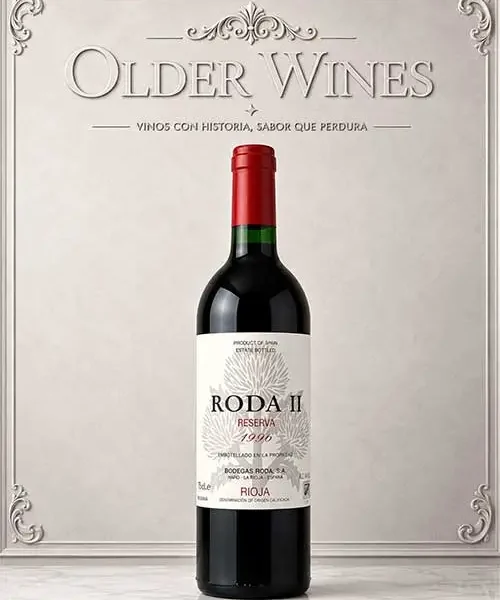 Roda Reserva 1996 - Venta de vinos antiguos Roda Reserva 1996
