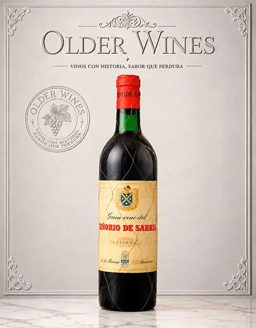 Senorio De Sarria Reserva 1961 - Venta de vinos antiguos Señorío De Sarria Reserva 1961