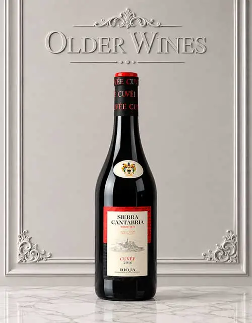 Sierra Cantabria Cuvee 2016 - Venta de vinos antiguos Sierra Cantabria Cuvée 2016