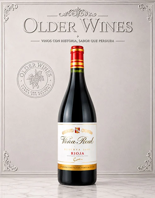 Vina Real Reserva 2001 Magnum - Venta de vinos antiguos Viña Real Reserva 2001 Magnum