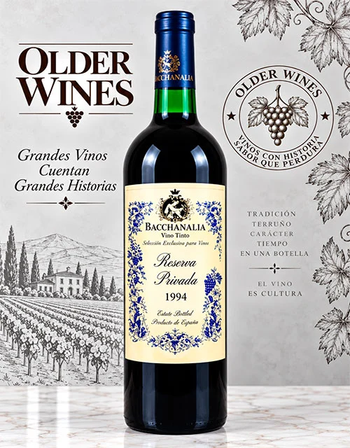 Bacchanalia Reserva Privada 1994 - Venta de vinos antiguos Bacchanalia Reserva Privada 1994