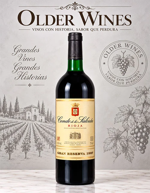 Conde De La Salceda Gran Reserva 1987 - Venta de vinos antiguos Conde De La Salceda Gran Reserva 1987