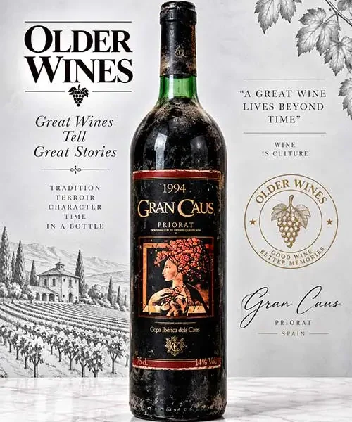 Gran Caus 1994 - Venta de vinos antiguos Gran Caus 1994