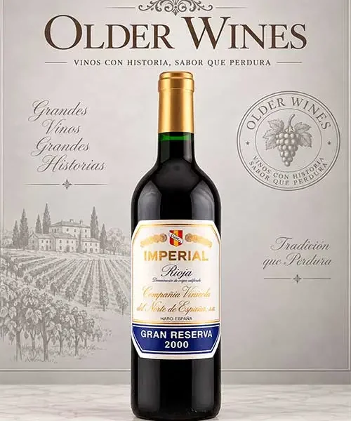 Imperial Gran Reserva 2000 - Venta de vinos antiguos Imperial Gran Reserva 2000