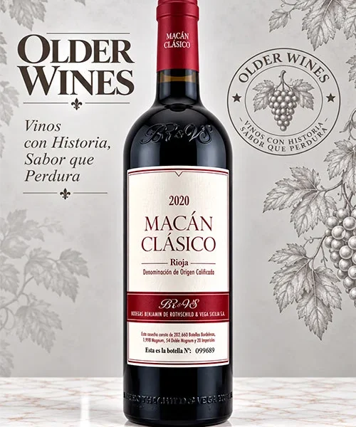 Macan Clasico 2020 - Venta de vinos antiguos Macán Clasico 2020