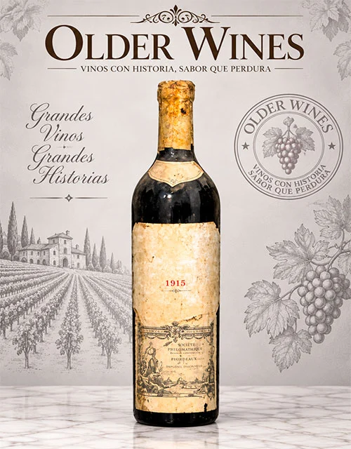 Marques De Riscal Gran Reserva 1915 - Venta de vinos antiguos Marqués De Riscal Gran Reserva 1915