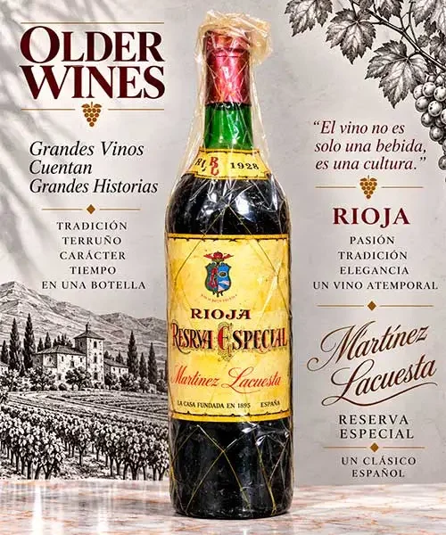Martínez Lacuesta Reserva Especial 1928