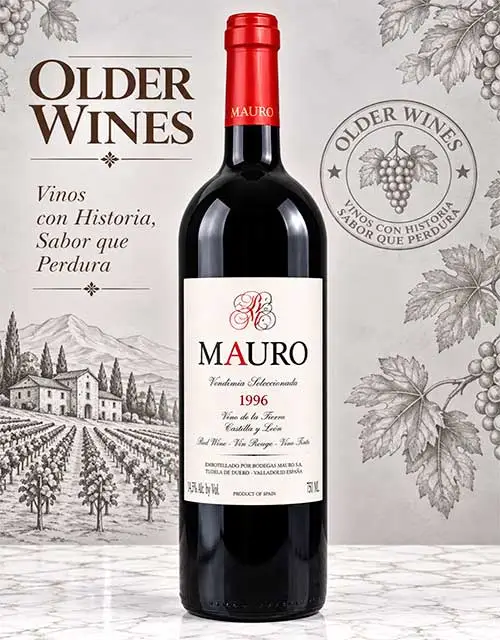Mauro Vendimia Seleccionada 1996 - Venta de vinos antiguos Mauro Vendimia Seleccionada 1996