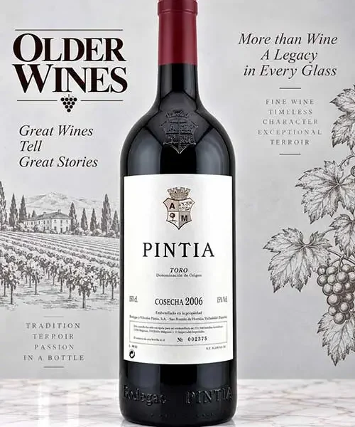 PIntia 2006 Magnum - Venta de vinos antiguos Pintia 2006 Magnum