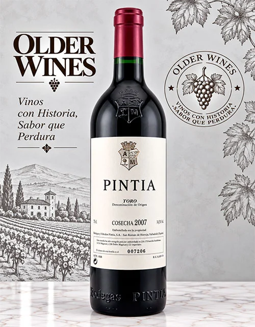 Pintia 2007 - Venta de vinos antiguos Pintia 2007