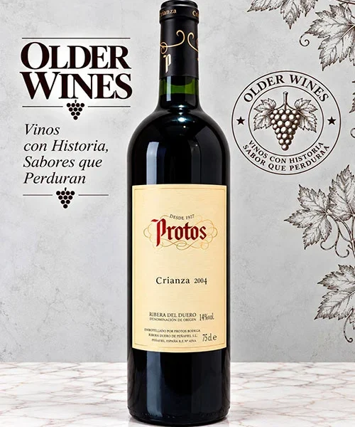 Protos Crianza 2004 - Venta de vinos antiguos Protos Crianza 2004