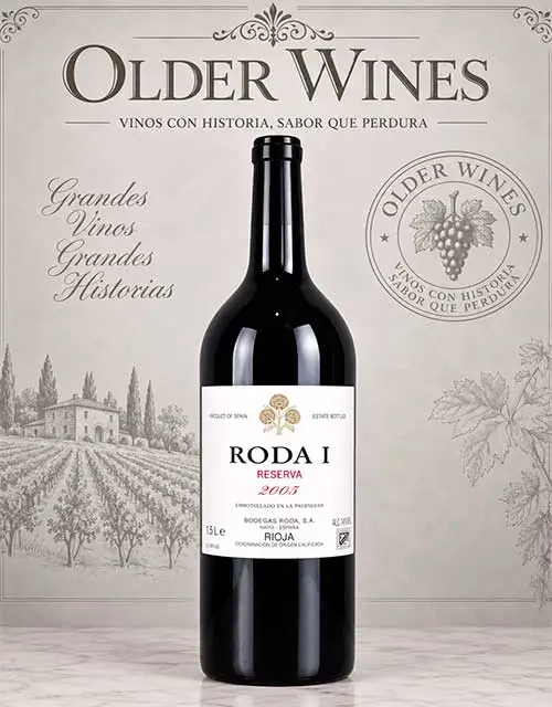 Roda I Reserva 2005 Magnum - Venta de vinos antiguos Roda I Reserva 2005 Magnum