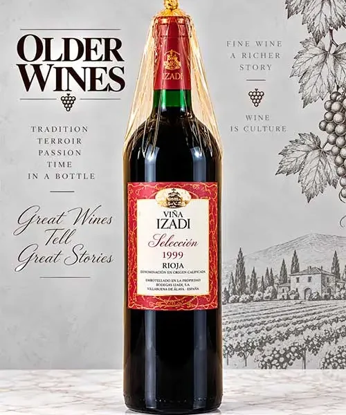 Vina Izadi Seleccion 1999 - Venta de vinos antiguos Viña Izadi Selección 1999
