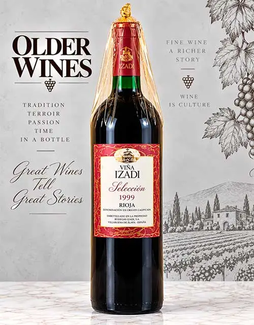 Vina Izadi Seleccion 1999 - Venta de vinos antiguos Viña Izadi Selección 1999