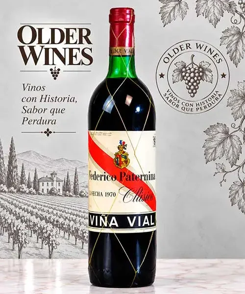 Vina Vial 1970 - Venta de vinos antiguos Viña Vial 1970