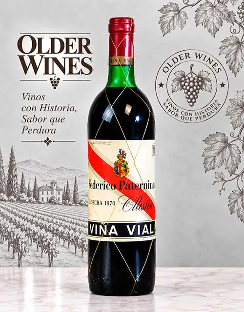 Vina Vial 1970 - Venta de vinos antiguos Viña Vial 1970