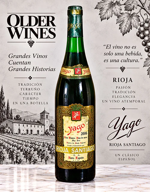 Yago Blanco 1935 - Venta de vinos antiguos Yago Blanco 1935