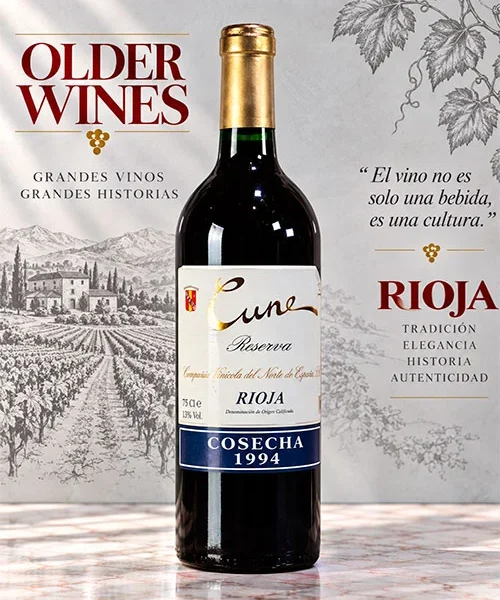 Cune Reserva 1994 - Venta de vinos antiguos Cune Reserva 1994