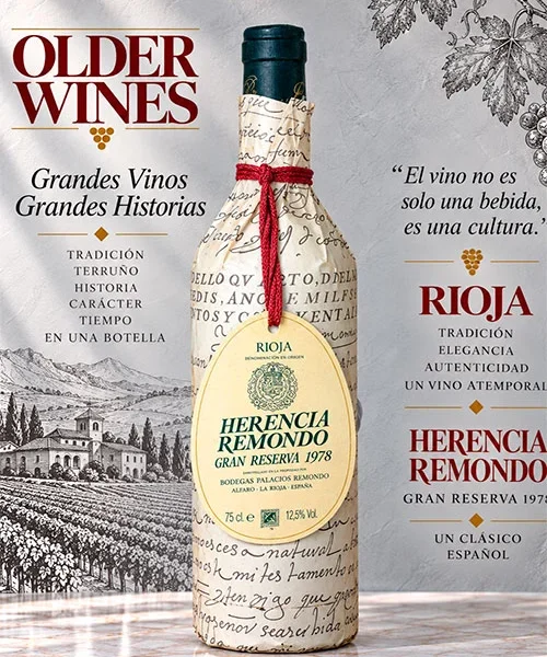 Herencia Remondo Gran Reserva 1978 - Venta de vinos antiguos Herencia Remondo Gran Reserva 1978