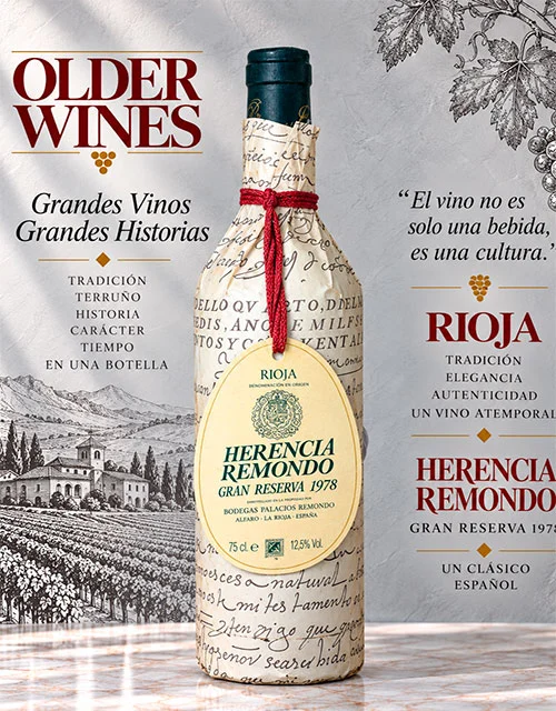 Herencia Remondo Gran Reserva 1978 - Venta de vinos antiguos Herencia Remondo Gran Reserva 1978