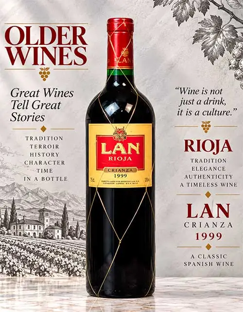 Lan Crianza 1999 - Venta de vinos antiguos Lan Crianza 1999