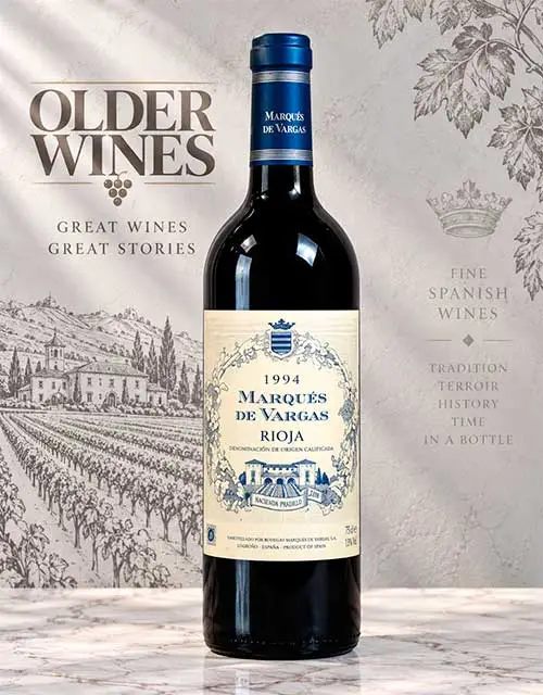 Marques de Vargas Reserva 1994 - Venta de vinos antiguos Marqués de Vargas Reserva 1994