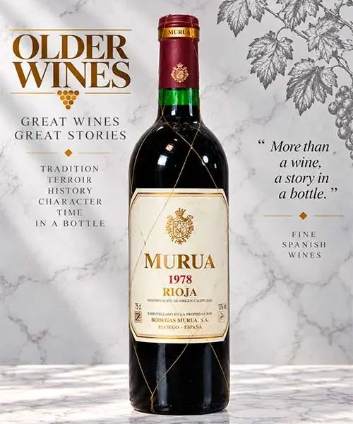 Murua Reserva 1978 - Venta de vinos antiguos Murua Reserva 1978