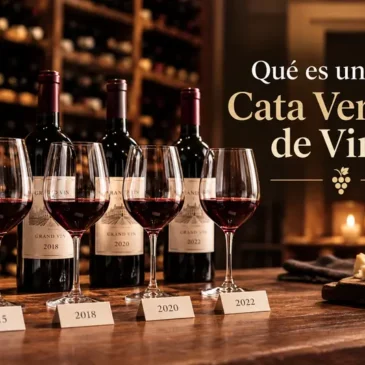Qué es una cata vertical de vinos