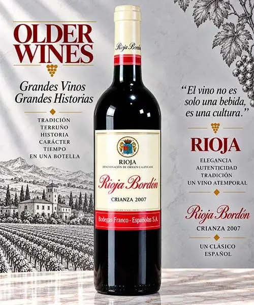Rioja Bordón Crianza 2007