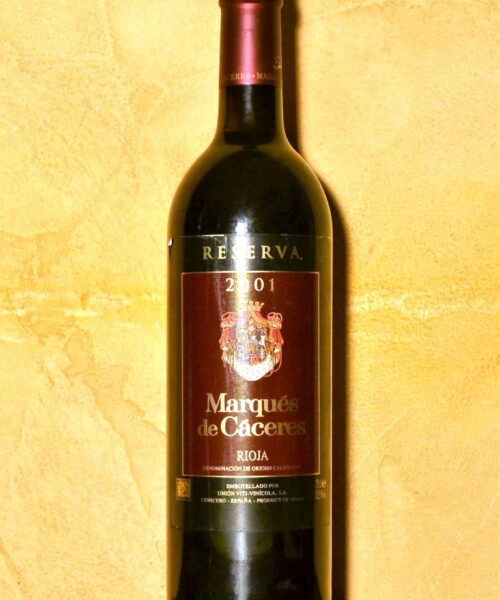 Marqués De Cáceres Reserva 2001